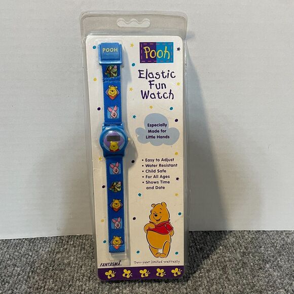 Vintage Disney Winnie the Pooh Watch by Fantasma New in Package - Picture 1 of 7